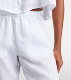 Velvet Stephanie linen wide-leg pants