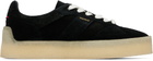 Hugo Black Suede Sneakers
