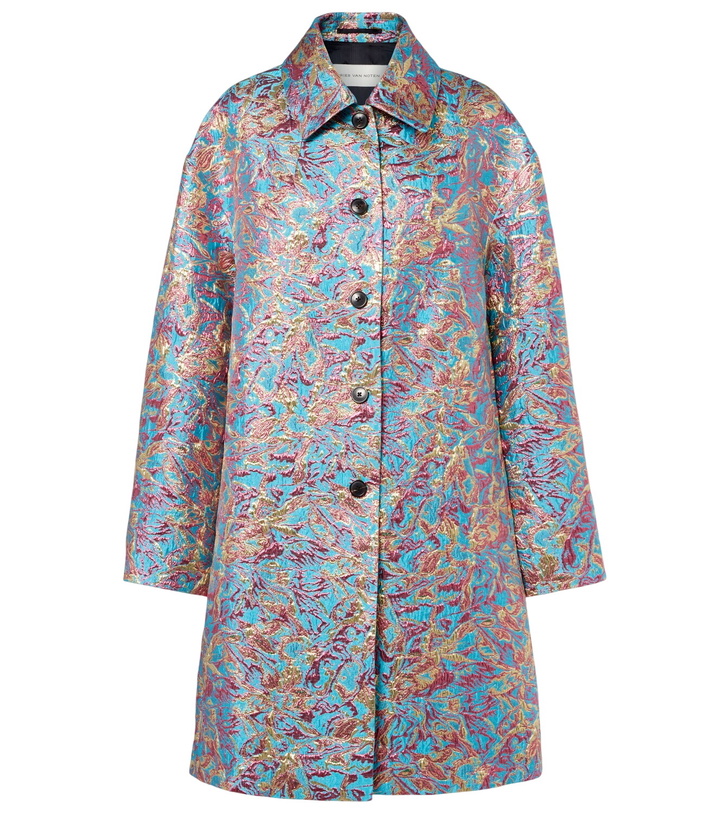 Photo: Dries Van Noten Brocade coat