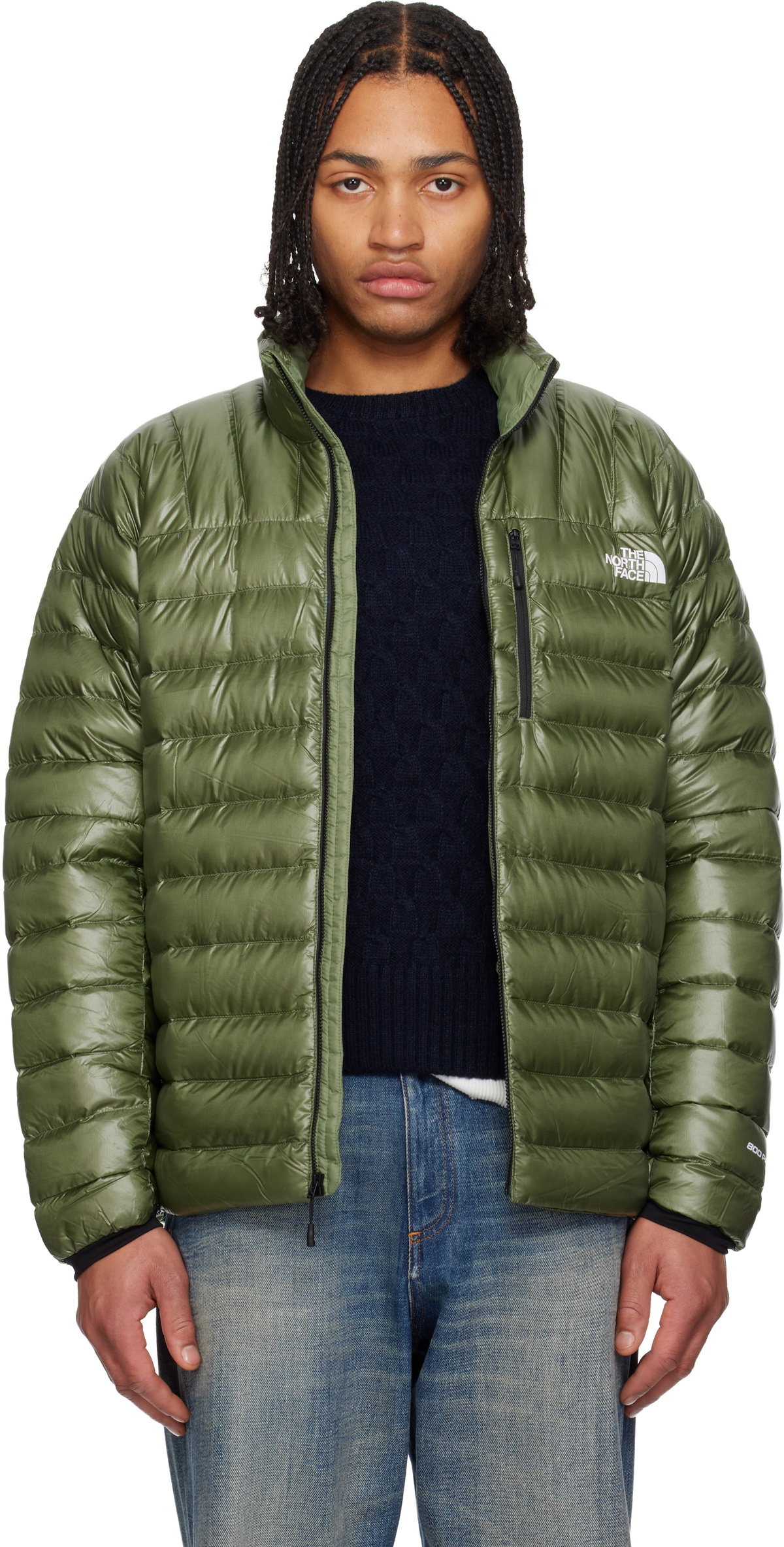 Green from GardenTHE NORTH FACE ダウン The North Face down jacket 1996 Retro Nuptse green color