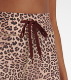 The Upside - Spin leopard-print biker shorts