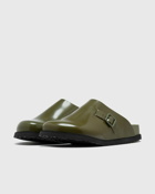 Birkenstock 1774 33 Dougal Shiny Leather Green - Mens - Sandals & Slides