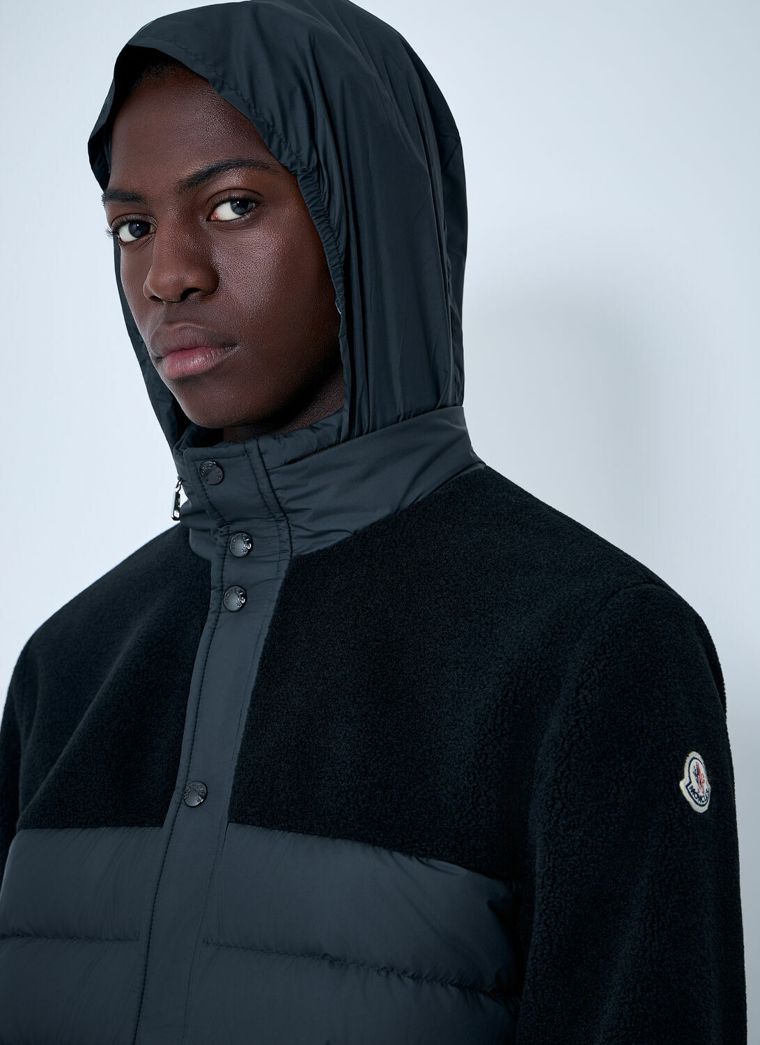 Moncler Mistral Teddy Short Jacket