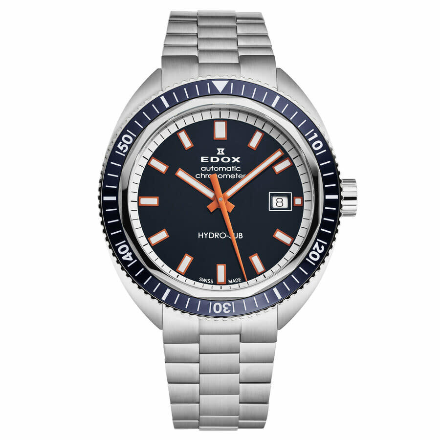 Edox Grand Ocean Automatic Brown Dial Mens Watch 83006 357BRR BRIR