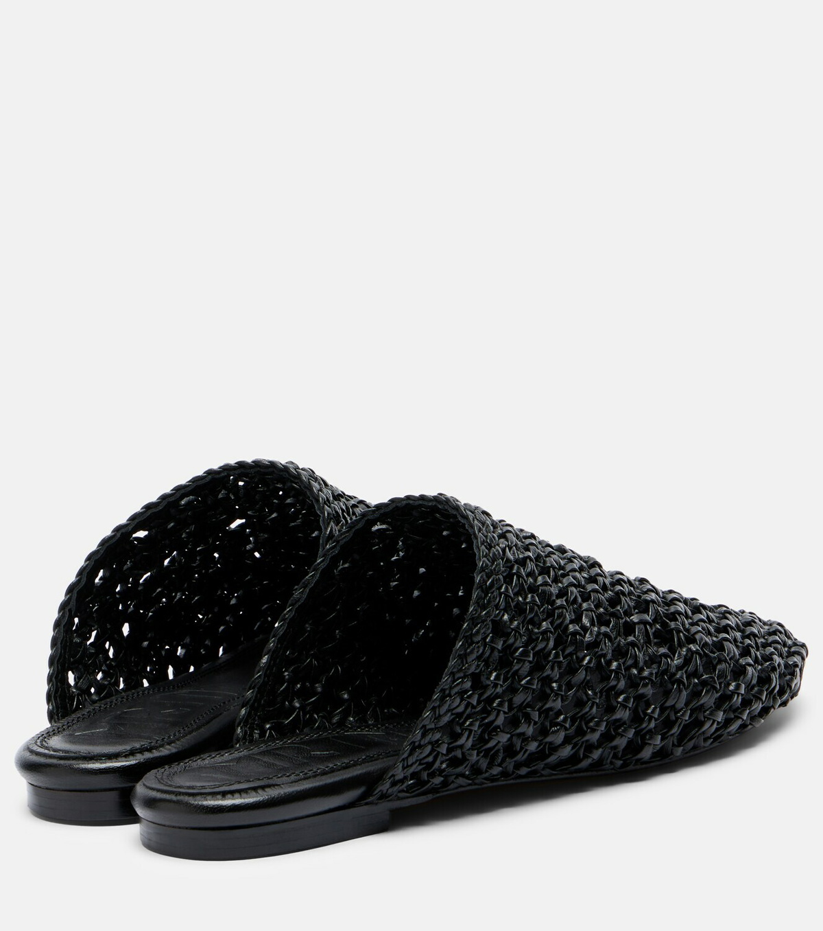 Souliers Martinez Mallorca woven leather mules