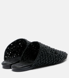 Souliers Martinez Mallorca woven leather mules