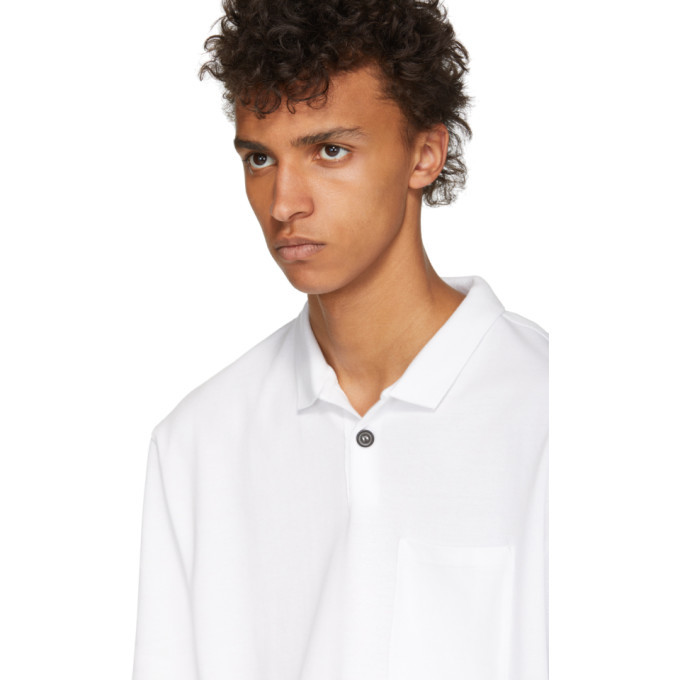 Lanvin White Oversized Polo