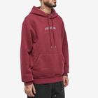 Air Jordan Men's Wordmark Fleece Hoody in Cherrywood Red/Sail