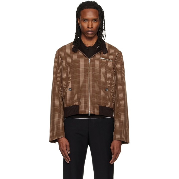 Photo: Wales Bonner Brown Axis Jacket