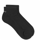 WTAPS Men's 04 Skivvies Half Sock in Black