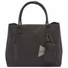 and wander Men's PE/CO Tote Bag in Black 
