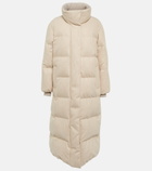 Brunello Cucinelli - Virgin wool flannel down coat