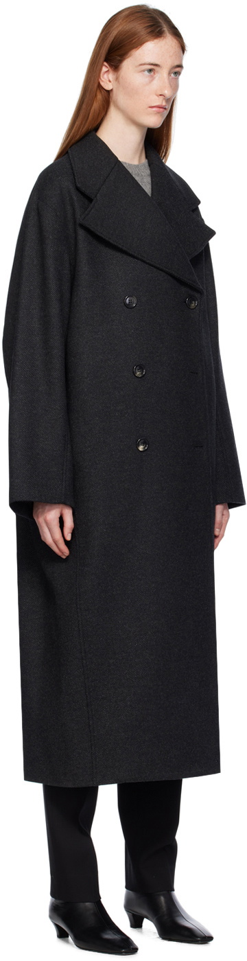 Teurn Studios SSENSE Exclusive Gray Blenda Coat