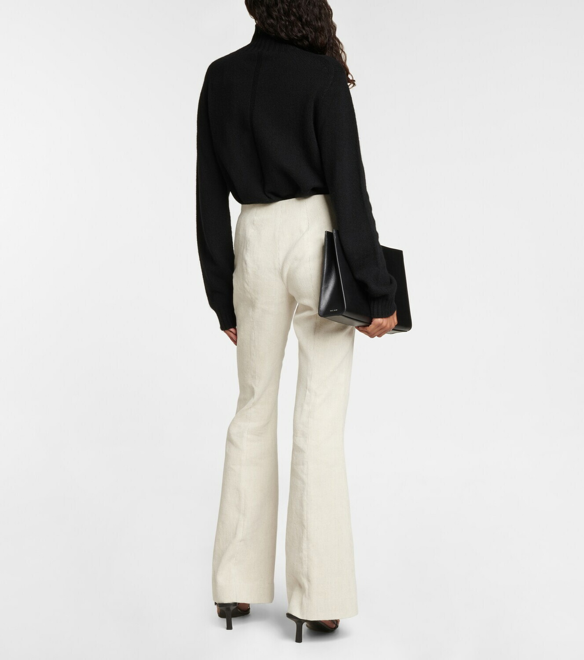 The Row Rebecca cotton and linen corduroy pants The Row