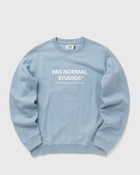 Pas Normal Studios Off-Race Logo Sweatshirt Blue Men