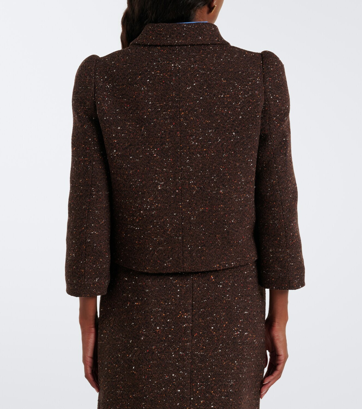 Shushu/Tong Wool-blend cropped jacket