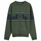 Pendleton Men's Duck Jumper in Green