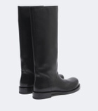 Christen Defender leather over-the-knee boots