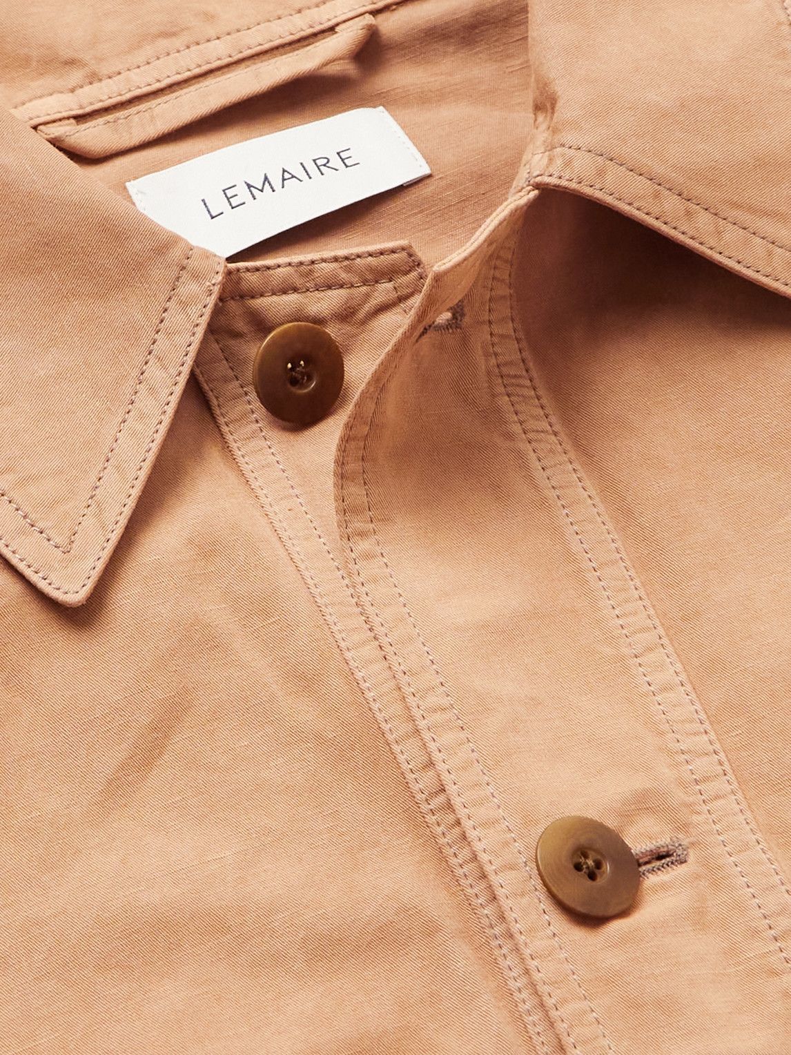 lemaire linen blouse