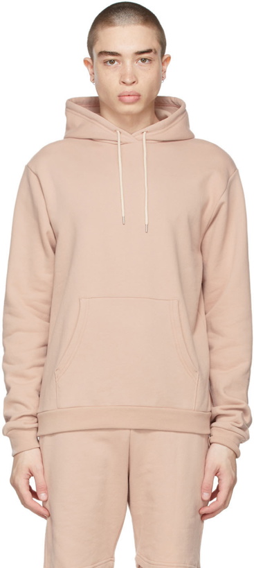 Photo: John Elliott Pink Cotton Beach Hoodie