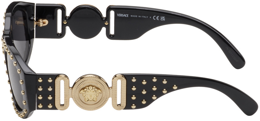 Versace Black Studded Medusa Biggie Sunglasses Versace display picture 1