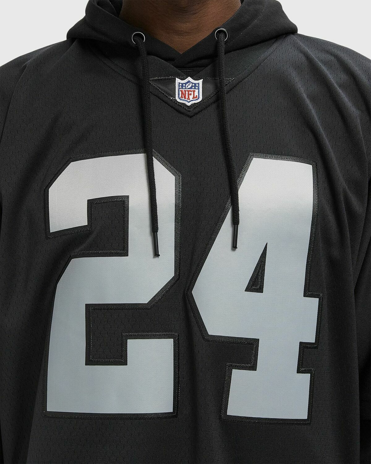 Mitchell & Ness NFL DARK JERSEY LAS VEGAS RAIDERS 2017 MARSHAWN LYNCH #24 Black Men