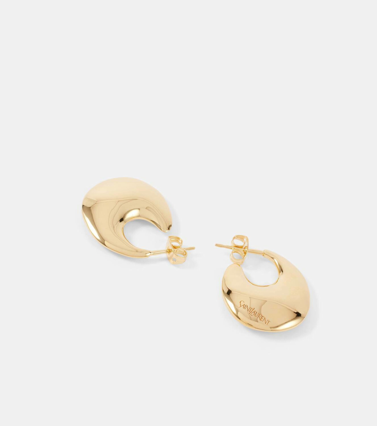 【SAINT LAURENT】teardrop hoop earrings フープ ピアス Saint Laurent Teardrop hoop earrings Saint Laurent