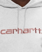 Carhartt Wip  Hooded Carhartt Sweatshirt Grey Hoodies