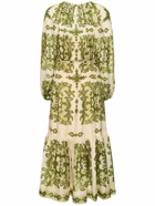 ZIMMERMANN - Raie Printed Silk Maxi Dress