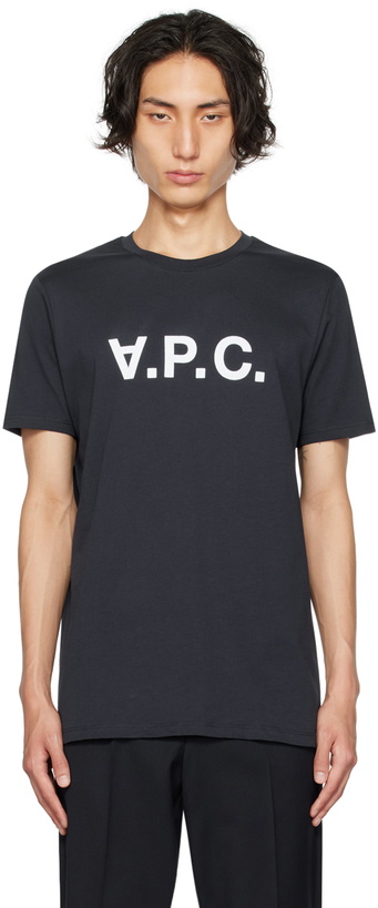 Photo: A.P.C. Navy VPC T-Shirt