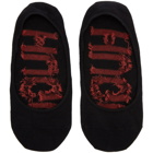 Hugo Two-Pack Black and Red SL Logo Socks