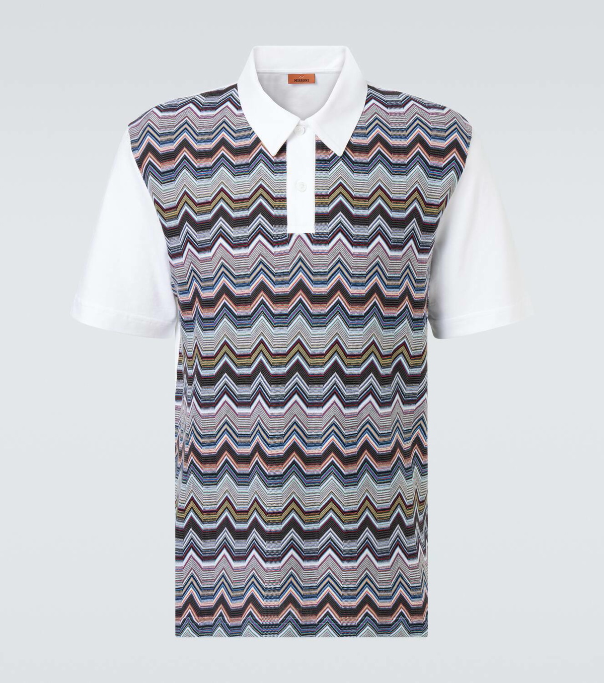 Missoni Zigzag cotton polo shirt