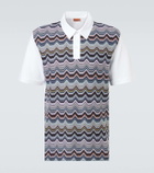 Missoni Zigzag cotton polo shirt