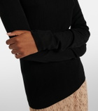 The Row Dantea cotton jersey top