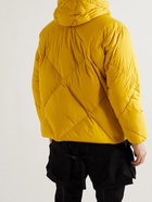 Comfy Outdoor Garment - Quilted Shell Hooded Down Jacket - Yellow