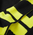 Fendi - Logo-Intarsia Wool Scarf - Black