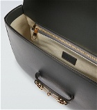 Gucci - Horsebit leather shoulder bag
