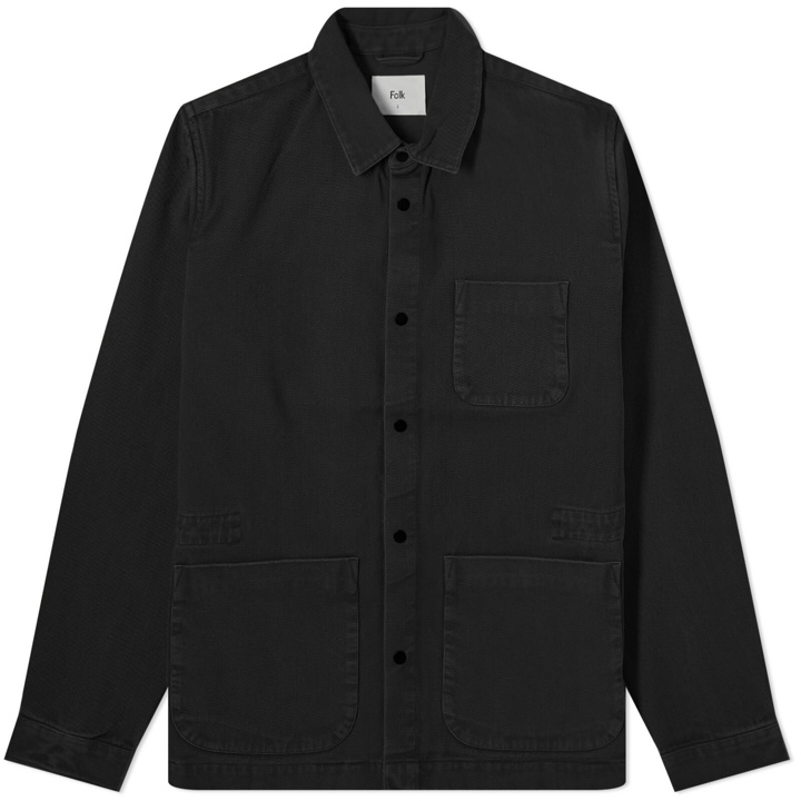 Photo: Folk Men's Assembly Jacket in Soft Black