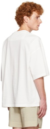 LE17SEPTEMBRE White Cotton T-Shirt