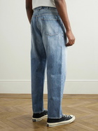 A.PRESSE - No.22 Tapered Button-Embellished Jeans - Blue