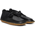 LEMAIRE Black Vegetable-Tanned Leather Desert Boots