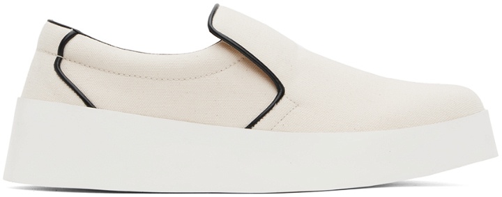 Photo: JW Anderson Off-White Slip-Ons Sneakers