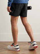 ON - Essential Straight-Leg Recycled-Shell Running Shorts - Black