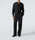Umit Benan Julian linen and cotton straight pants