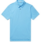 James Perse - Supima Cotton-Jersey Polo Shirt - Blue