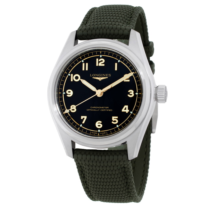 Photo: Longines Spirit Pilot Automatic Black Dial Mens Watch L3.809.4.53.9