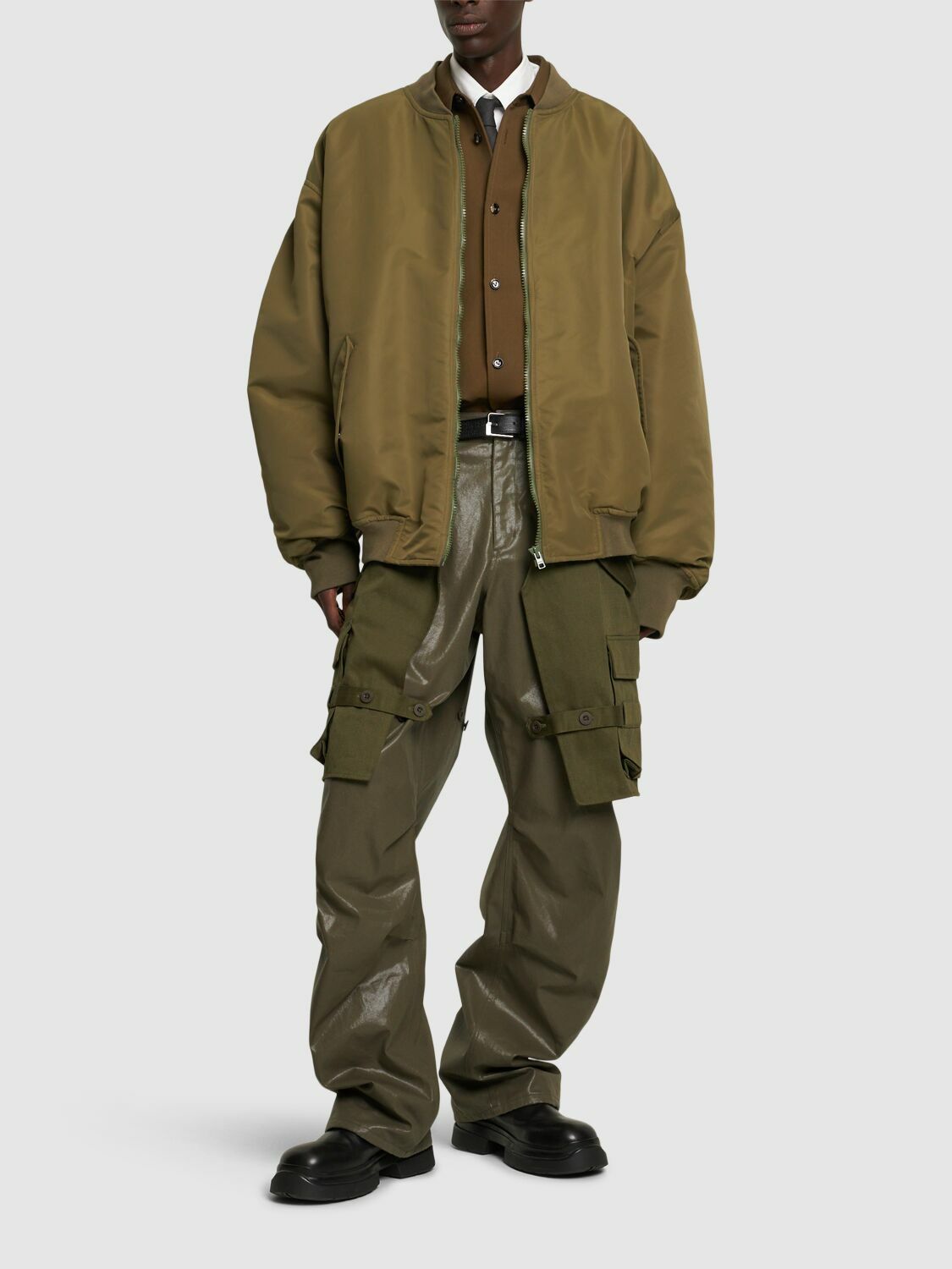 HED MAYNER Heavy Nylon Twill Bomber Hed Mayner