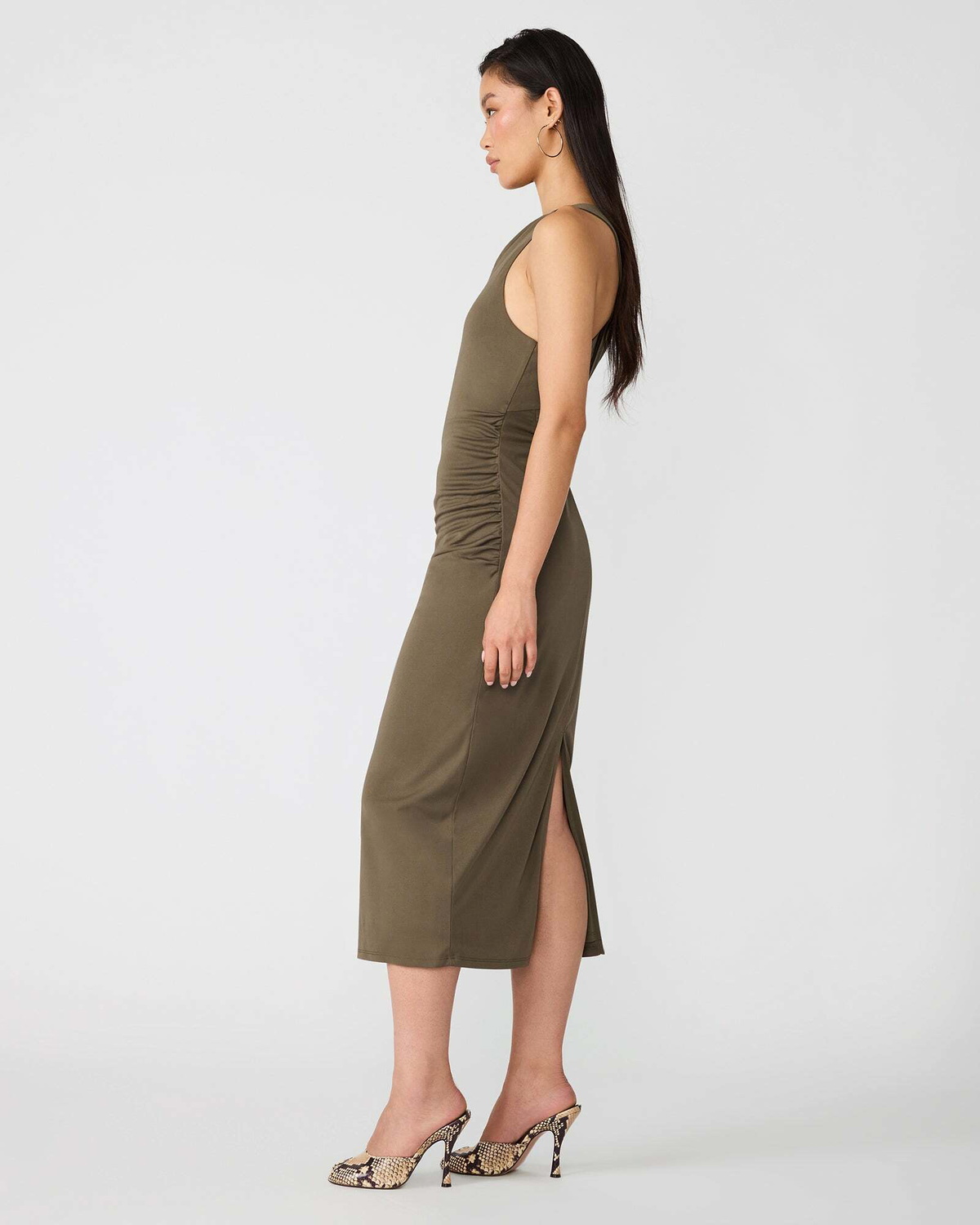 Steve Madden Isabelle Dress in Olive