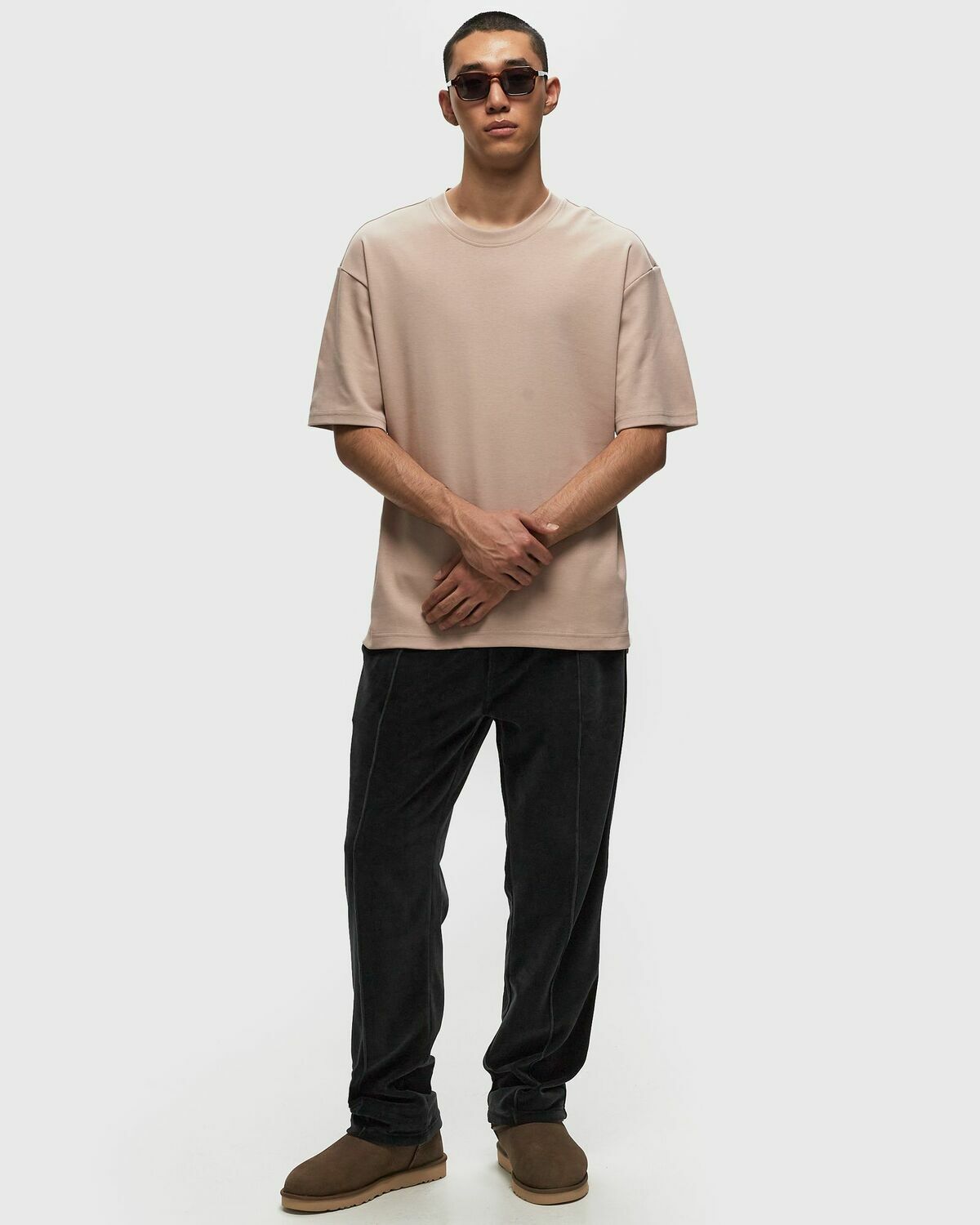 OAS Frontier T-shirt Beige Mens Shortsleefe