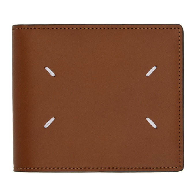 Photo: Maison Margiela Brown Leather Bifold Wallet